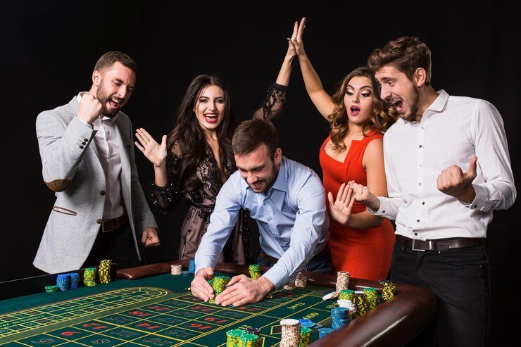 Tata letak meja Live Blackjack menampilkan posisi pemain, dealer, dan area taruhan